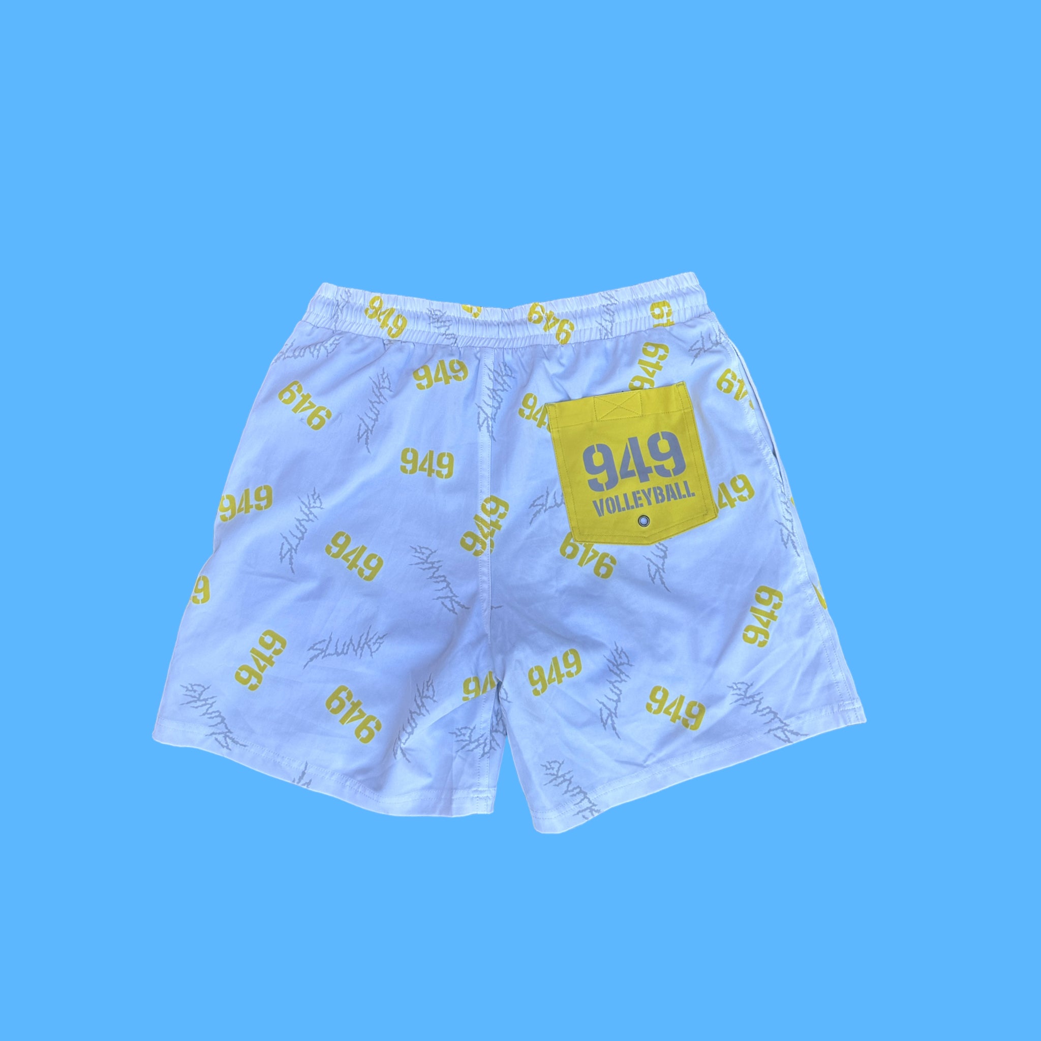 Slunks │ 949 Whiteout Logo Print │ OG Collector Pair