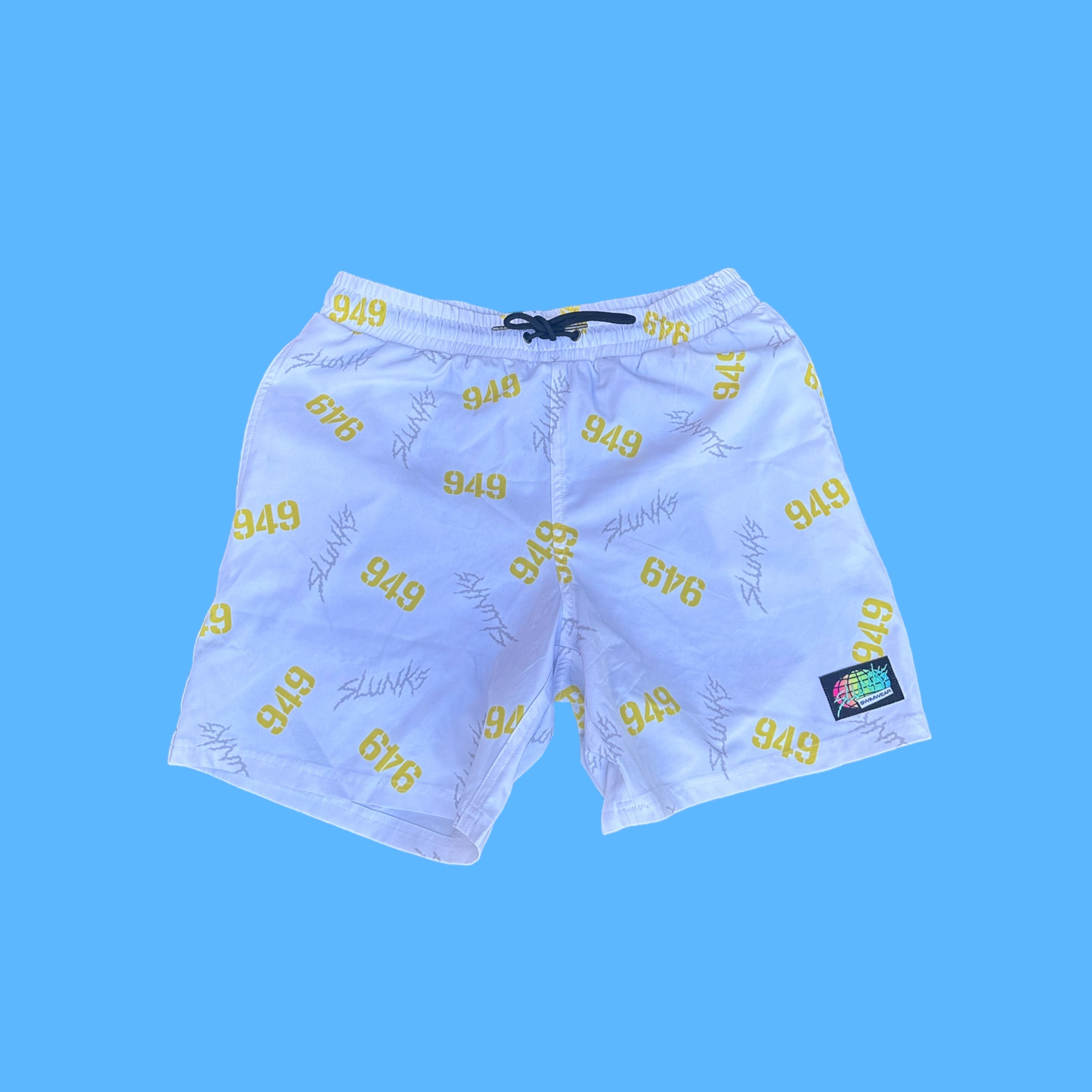 Slunks │ 949 Whiteout Logo Print │ OG Collector Pair